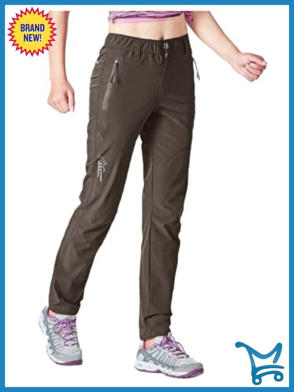 Women's Hiking Pants Lightweight Quick Dry Water Resistant Joggers